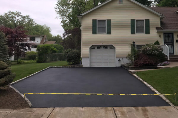 New Asphalt Driveway  Long Island